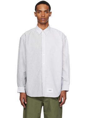 WTAPS 男士 衬衫 白色  黑色 BD 05