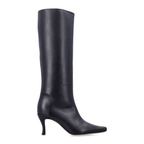By Far 女士 FW25 靴子 STEVIE 42 白色皮质