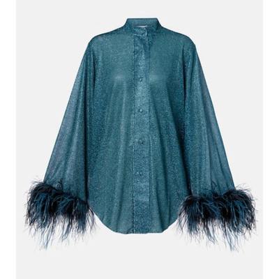 Oséree Swimwear 女士 上衣 Lumière Plumage 衬衫