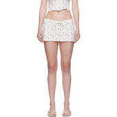 迷你裙 Guizio Danielle Terry 女士 Dani 裙裤 白色 Mini