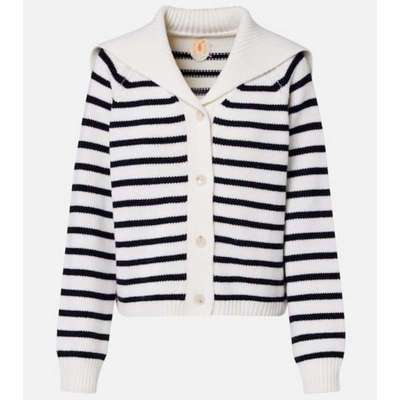 Jardin Des Orangers 女士 开衫 条纹羊毛羊绒针织开衫