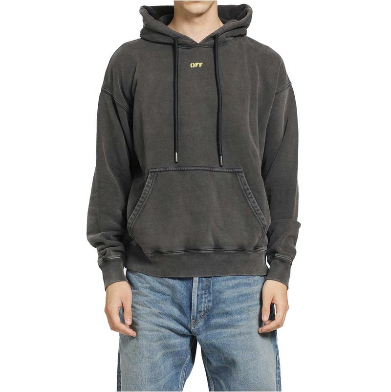 Off-White 男士 SS26 卫衣 Fallen Caravaggio Skate 针织连帽衫图片