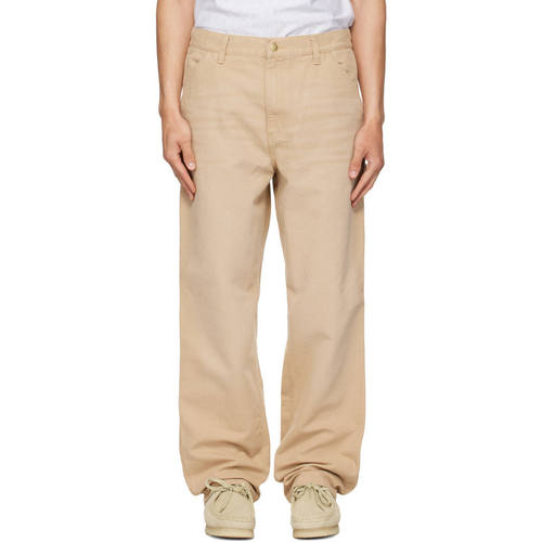 Carhartt WIP 卡哈特 男士 长裤 驼色 Single Knee