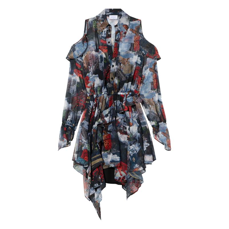 Off-White 女士 FW25 连衣裙 米白多色连衣裙