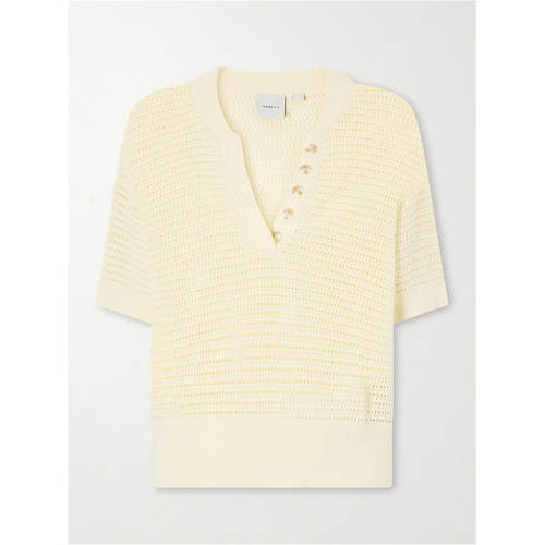 Varley 女士 FW26 针织衫 Callie 洞洞针织棉质上衣