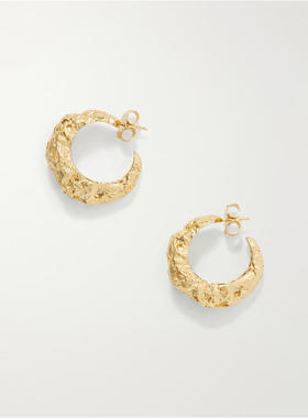 Paola Sighinolfi 女士 FW26 耳环 Galia 18克拉镀金(青灰色)