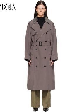 The Frankie Shop 女款灰色 Mavis Oversized 风衣 迷衣时尚