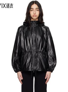 Mackage 女款黑色 Isha Balloon Sleeve Rain 夹克 迷衣时尚