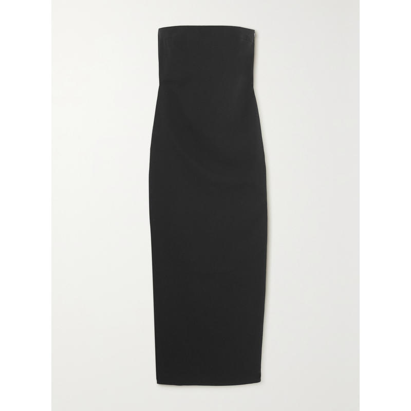 16Arlington 女士 中长连衣裙 Blaise 抹胸绉纱缎面长款连衣裙