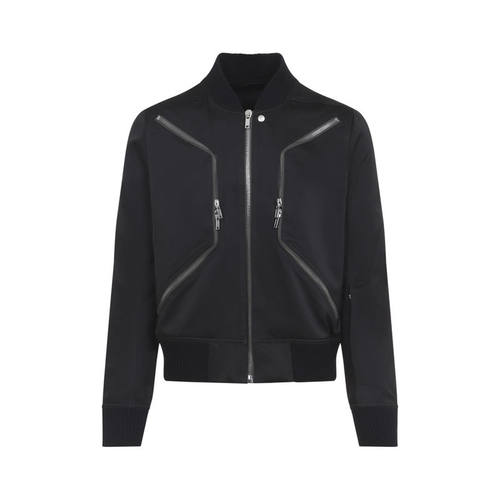 Rick Owens 瑞克·欧文斯 男士 SS26 夹克 黑色羊毛混纺运动