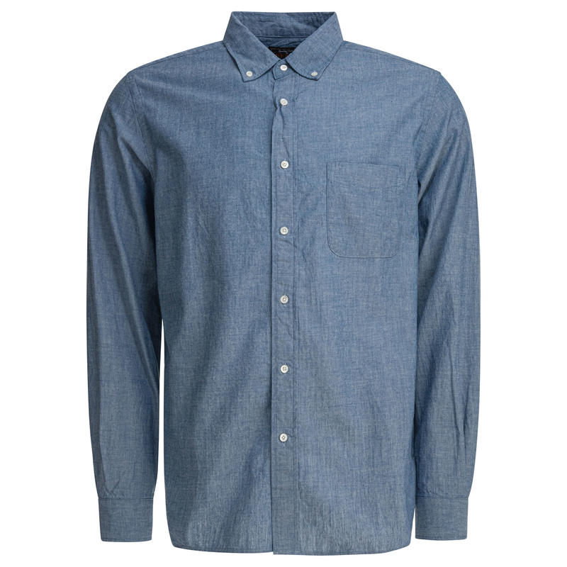 Beams 男士 秋冬新品 衬衫 领尖带扣式衬衫