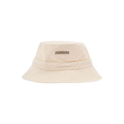 Jacquemus 雅克慕斯 男士 SS26 渔夫帽 'Le Bob Gadjo' 白色棉