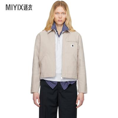 Carhartt WIP卡哈特 女款米色 OG Detroit 夹克 迷衣时尚
