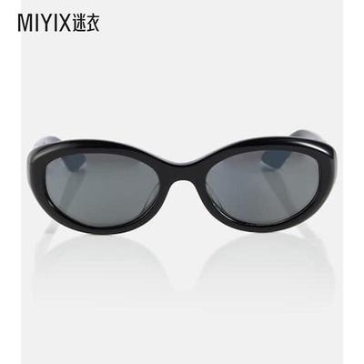 Khaite 女款x Oliver Peoples 1969C 椭圆形太阳眼镜 迷衣时尚