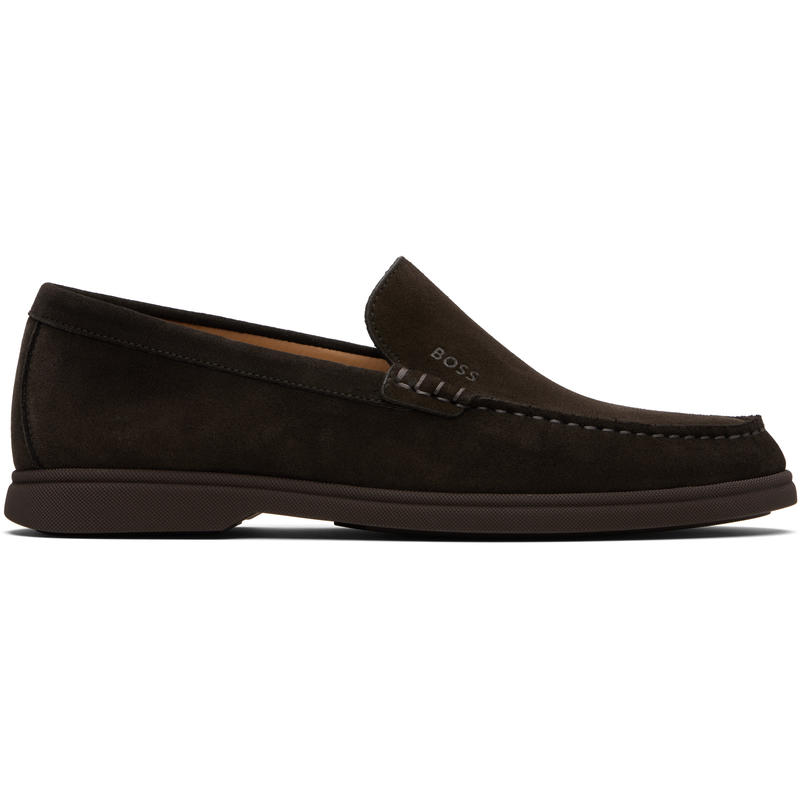 HUGO BOSS雨果博斯 男士 乐福鞋 棕色乐福鞋