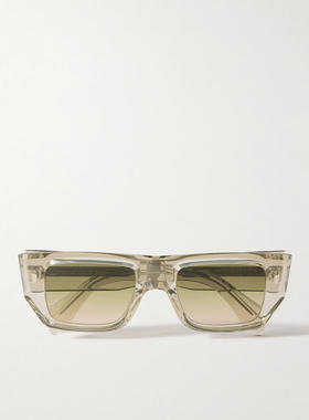 Cutler and Gross 男士 FW25 太阳镜 D形框醋纤太阳眼镜