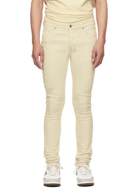 Ksubi 男士 牛仔长裤 灰白色 Van Winkle Playoff 牛仔裤