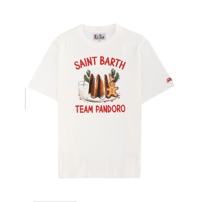 MC2 Saint Barth 男士 FW25 T恤 印花T恤