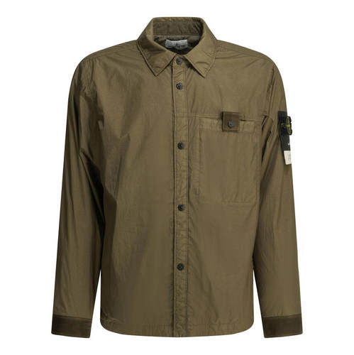 Stone Island 石头岛 男士 FW26 夹克 Q100022 REPS NY 褶皱外套