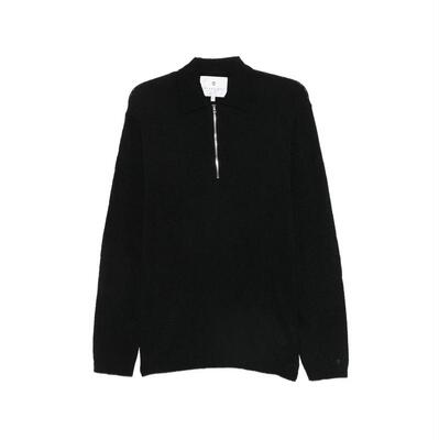 Seven Gauge 男士 SS26 POLO衫 BUCLE` CON MANICA LUNGA 拉链