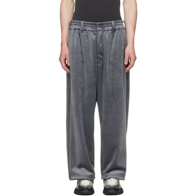 Y-3 男士 长裤 灰色 Velvet Corduroy 运动裤