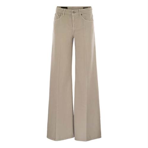 DONDUP 女士 SS25 牛仔长裤 MARLEN 阔腿牛仔裤