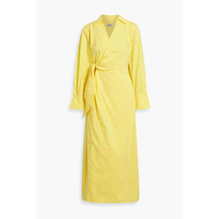 Briar 裹式 棉混纺府绸长款 SIMKHAI 式 中长连衣裙 衬衫 连衣裙 女士