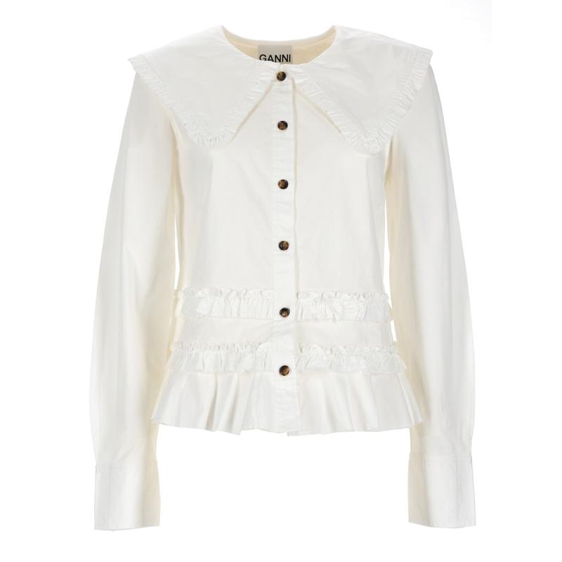 Ganni 女士 SS26 衬衫 衬衫