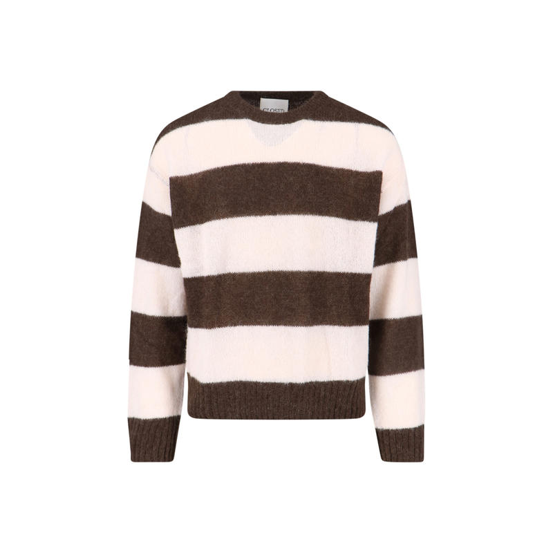 Closed 男士 FW25 毛衣 棕色毛线衫