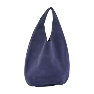 A.P.C. 女士 FW26 托特包 LE NEIGE 皮革蓝色购物袋
