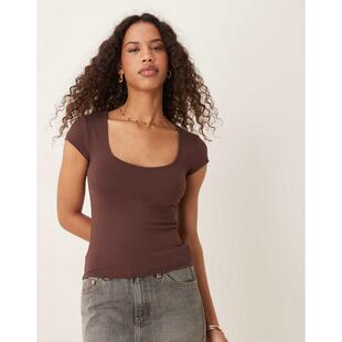 T恤 Hold Cotton 棉质短袖 女士 oak 深色