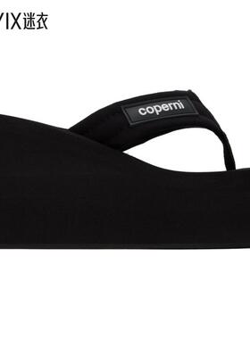 Coperni 女士黑色 Branded Wedge 凉鞋 迷衣时尚