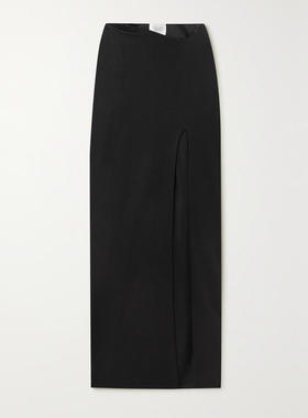 Galvan 女士 超长裙 Alicja 弹性针织长款半身裙