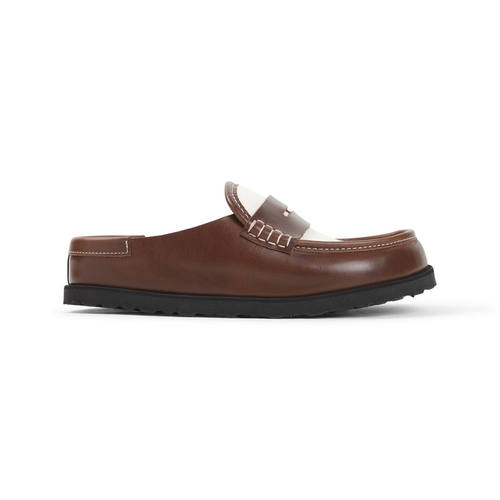 Birkenstock 勃肯 女士 FW26 凉拖 NAPLES SABOT 黄褐色裹式