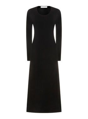 The Row 女士 FW25 连衣裙 MAVY 黑色连衣裙