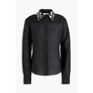 兹默曼 精饰苎麻衬衫 女士 Eden 上衣 Zimmermann