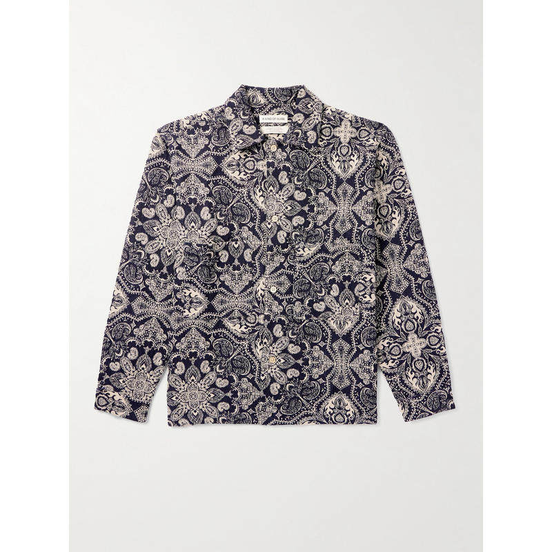 A Kind Of Guise 男士 夹克 Sayan 提花针织棉混纺衬衫式夹克,男装,牛仔外套,淘宝优惠券,粉丝福利购,淘宝优惠卷