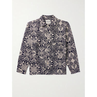 A Kind Of Guise 男士 夹克 Sayan 提花针织棉混纺衬衫式夹克