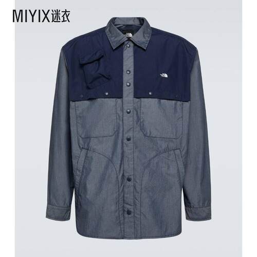 The North Face 北面 男士 长袖牛仔布衬衫 迷衣时尚