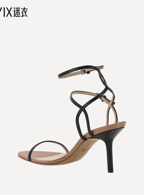 【春夏新品】Francesco Russo 女款踝带凉鞋 迷衣时尚