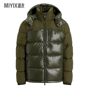 Polo Ralph Lauren 拉鍊連帽羽絨服男款迷衣时尚