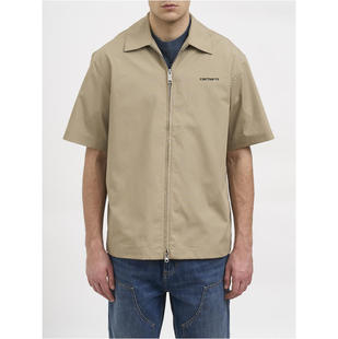 Carhartt WIP 卡哈特 男士 SS26 衬衫 S/S POSTAL 拉链