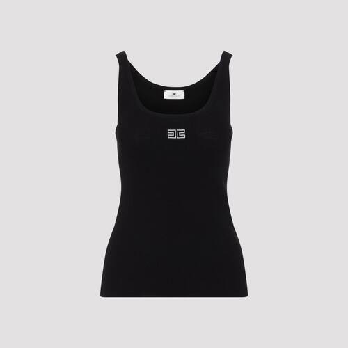 Elisabetta Franchi 女士 FW26 毛衣 NERO BURRO 针织上衣