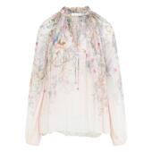 兹默曼 Rebellion 女士 衬衫 飘逸 SS26 Zimmermann