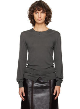 Paloma Wool 女士 毛衣 灰色 Giacos 毛衣