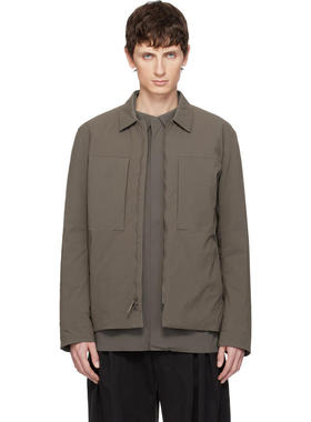 VEILANCE 男士 夹克 灰褐色 Mionn Insulated Overshirt 夹克