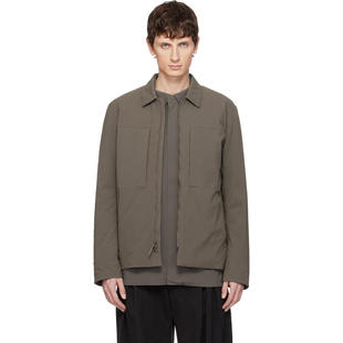 VEILANCE 男士 夹克 灰褐色 Mionn Insulated Overshirt 夹克