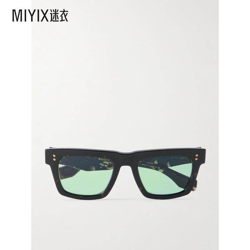 DITA Eyewear 男款Mastix 方形框龟甲色醋纤太阳眼镜 迷衣时尚