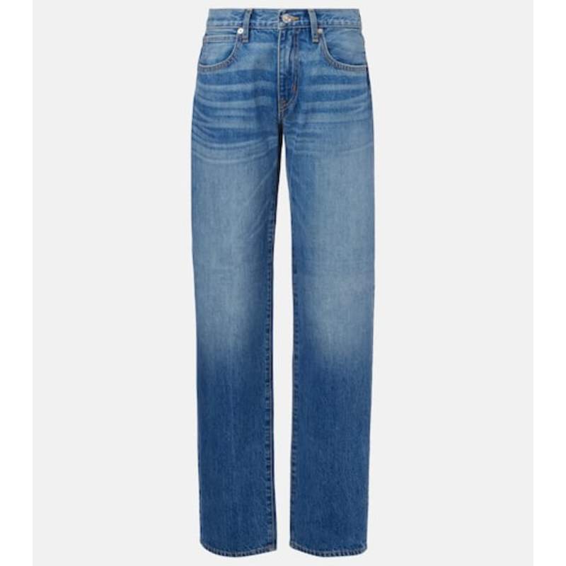 SLVRLAKE 女士 牛仔长裤 Ellie 低腰阔腿牛仔裤