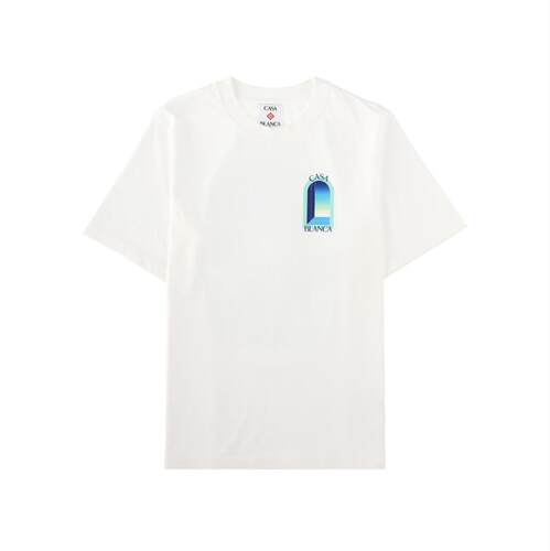 Casablanca 男士 FW26 T恤 MADE 白色(PORTUGAL T-SHIRTS.)